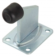 1,0 PZ Di ARRESTO PER CANCELLO DA AVVITARE ACC ZIN 70X110 MM