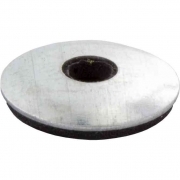 100,0 PZ Di RONDELLA FERRO C/GUARNIZ D 6,7X19 ZINCATA