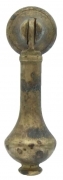 25,0 PZ Di MANIGLIA OTTONE 21395 18X59 MM ANTICATO*