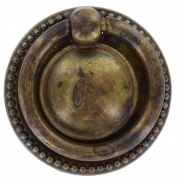 25,0 PZ Di MANIGLIA ZAMA 12212 D  40 MM OTTONE ANTICATO**