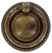 25,0 PZ Di MANIGLIA ZAMA 12212 D 50 MM OTTONE ANTICATO**