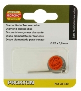 1,0 PZ Di PROXXON 28840 FIG.25 DISCO DIAMANTATO 20 MM