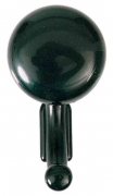 10,0 PZ Di APPENDIABITI BALL 1 POSTO 70X130 MM NERO**