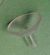 200,0 PZ Di VENTOSA C/GAMBO FORATO D 20 MM TRASPARENTE**
