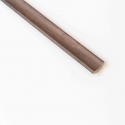 10,0 PZ Di ANGOLARE 22X22 MM LISCIO MDF 240 CM NOCE SCURO