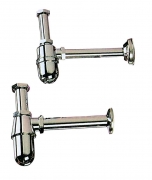 1,0 PZ Di SIFONE A BOTTIGLIA OTTONE CROMATO D  1*