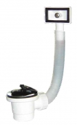 10,0 PZ Di PILETTA PER LAVELLO INOX CON TAPPO D 70 MM 1.1/2**