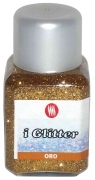 6,0 PZ Di GLITTER POLVERE GR.25 COLORE ORO