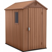 1,0 PZ Di CASETTA KETER DARWIN EFF LEGNO BROWN 125,8X184,5X2