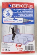 60,0 PZ Di TELONE COPRITUTTO POLIETILENE 4X 5 M 240 G CA