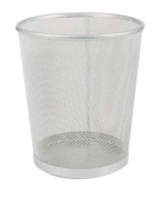 6,0 PZ Di CESTINO GETTACARTE SILVER 27X30H SILVER
