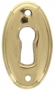 50,0 PZ Di BOCCHETTA OTTONE 30625 22X37 MM ORO LUCIDO**