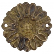 50,0 PZ Di BORCHIA OTTONE 45230 D 35 MM ANTICATO**