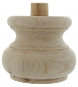 8,0 PZ Di PIEDE IN LEGNO ONTANO 53008 95X75 MM