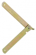 48,0 PZ Di ASTA SNODATA ACCIAIO ZINCATO SINISTRA 250 MM*