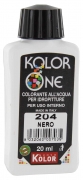 12,0 PZ Di COLORANTE KOLOR ONE ML.20 N.204 NERO