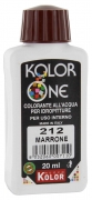 12,0 PZ Di COLORANTE KOLOR ONE ML.20 N.212 MARRONE