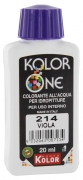 12,0 PZ Di COLORANTE KOLOR ONE ML.20 N.214 VIOLA