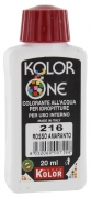 12,0 PZ Di COLORANTE KOLOR ONE ML.20 N.216 ROSSO AMARAN.