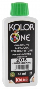 12,0 PZ Di COLORANTE KOLOR ONE ML.45 N.206 VERDE CHIARO