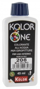 12,0 PZ Di COLORANTE KOLOR ONE ML.45 N.208 BLU SCURO
