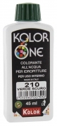 12,0 PZ Di COLORANTE KOLOR ONE ML.45 N.210 VERDE SCURO