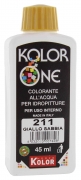 12,0 PZ Di COLORANTE KOLOR ONE ML.45 N.211 GIALLO SABBIA