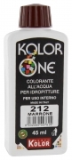 12,0 PZ Di COLORANTE KOLOR ONE ML.45 N.212 MARRONE