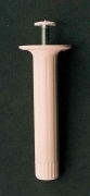 4,0 PZ Di PIEDINO REGOLABILE ABS D 28X100 MM BIANCO*