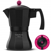 1,0 PZ Di CAFFETTIERA TAURUS KCP9003I WINDOW 3 TAZZE