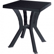 1,0 PZ Di TAVOLO RIGOLETTO ELITE CM 60X60 ANTRACITE