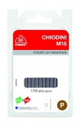 1,0 CF Di MAESTRI BLISTER CHIODINI FISSATRICE ART. M15  1700