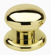 4,0 PZ Di POMOLO OTTONE GIOVE D 70 MM LUCIDO VERNICIATO