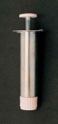 4,0 PZ Di PIEDINO REGOLABILE ACCIAIO ZINCATO MOBILI 120 MM