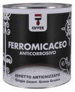 6,0 PZ Di SMALTO CUVER 0,750 L FERROMICACEO GRIGIO CHIARO