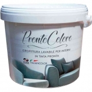 1,0 PZ Di IDROPITTURA LAVABILE PRONTOCOLORE 2,5 VERDE AGAVE