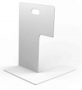 20,0 PZ Di FERMALIBRO IN METALLO COL. BIANCO