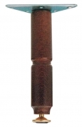 12,0 PZ Di PIEDINO LEGNO PIASTRA MOBILE 150 MM NOCE*
