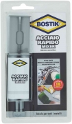 12,0 PZ Di BOSTIK ACCIAIO RAPIDO MIXER 24 ML BLISTER