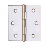 24,0 PZ Di CERNIERA PERNO FISSO 121 ACC ZINC  50 X 50 MM