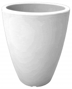 1,0 PZ Di VASO HOME ADONE TONDO D 30XH38 CM BIANCO