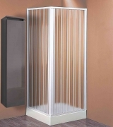 1,0 PZ Di BOX DOCCIA A SOFFIETTO  80/60 X 80/60 CM IN KIT