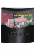 5,0 PZ Di PORTA PUBBLICITA IN LAMIERA C/TETTO TIPO MARSUPIO