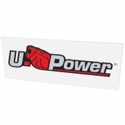 1,0 PZ Di U-POWER BANNER PUBBLICITARIO CM. 100X30