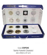 1,0 PZ Di ESPOSITORE VALIGIA FARETTI DA INCASSO