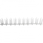 100,0 PZ Di DISSUASORE PER VOLATILI  50 CM 40 SPILLI POLIETILE