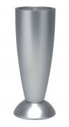 5,0 PZ Di PIEDINO REGOLABILE ABS 120 MM B0229 ALLUMINIO