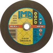 50,0 PZ Di IMA DISCO PER FERRO GOLD PIANO D 230X2,0 MM
