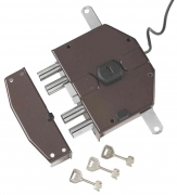 1,0 PZ Di SERRATURA ELETTRICA SEGRETA DX C/CILIN 60 MM S/AST