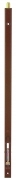 6,0 BL Di BL CATENACCIO A LEVA INCASSO BRONZATO 160 MM